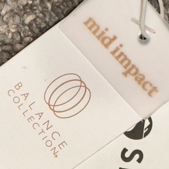 BALANCE COLLECTION - Mid Impact Black “ADA” Sports Bra - Picture 5 of 6